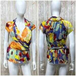 Diana VonFurstenberg silk top